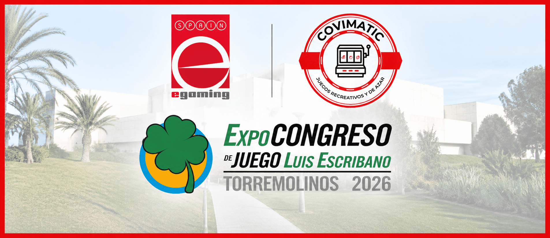 E-Gaming Spain countdown announcement for ExpoCongreso Torremolinos event